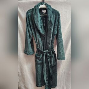 Goodfellow & Co Luxurious Cozy Green Mens Robe Size S/M